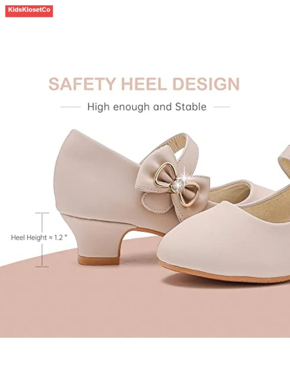 Girls Princess Flats Mary Jane Shoes Toddler Little Big Kids Dress Shoes